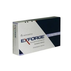 Exforge 5/160 mg 28 Tablets Novartis